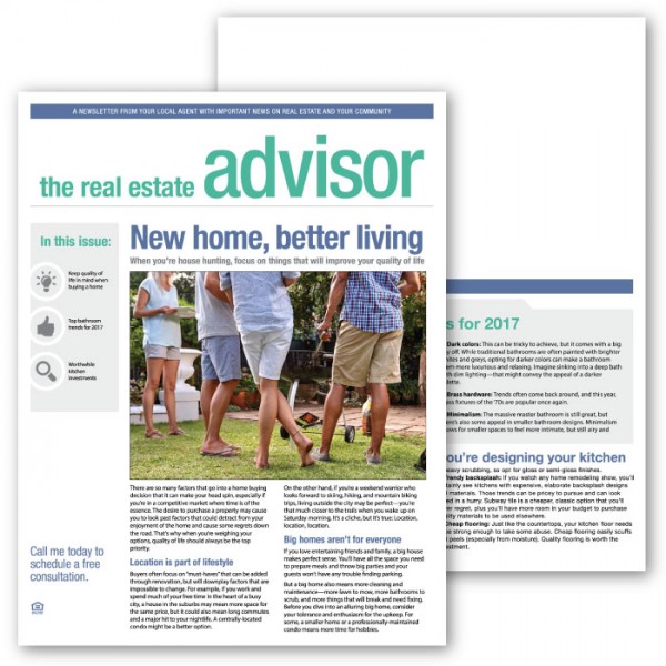 real estate newsletters